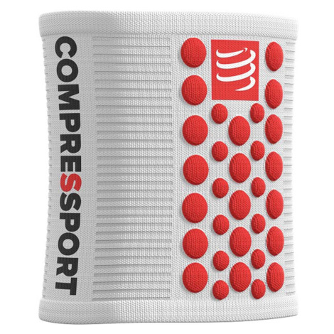 COMPRESSPORT potítko - 3D.DOTS - bílá/červená