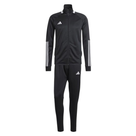 adidas SERENO TRACKSUIT Pánská souprava, černá, velikost