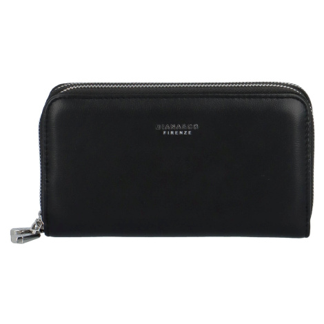 Jednoduchá dámská koženková peněženka Lucy, černá Diana & Co