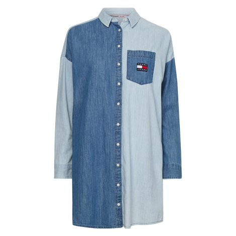 Tommy Jeans Dress - TJW ARCHIVE DENIM SHIRT DRESS blue Tommy Hilfiger