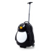Rogal Černý dětský kufr na kolečkách "Penguin" - M (35l)
