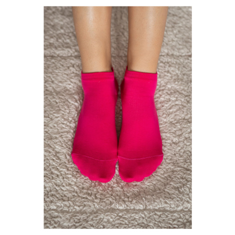 Nízké barefoot ponožky Be Lenka - růžová