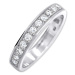 Brilio Silver Stříbrný prsten s krystaly 426 001 00299 04