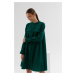 Šaty Košilové šaty se model 19385959 límcem Zelené - Monnari