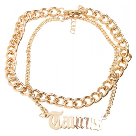 Zodiac Golden Anklet - taurus