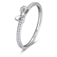 Rosato Krásný stříbrný prsten s mašličkou Allegra RZA025
