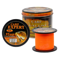 Carp expert vlasec v plechové doze uv fluo oranžový 1000 m - 0,25 mm 8,9 kg