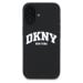 DKNY Liquid Silicone Arch Logo MagSafe Zadní Kryt pro iPhone 16 Black