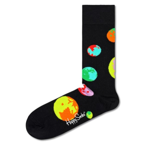 HAPPY SOCKS MOONSHADOW Klasické ponožky, černá, velikost