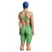 Dámské závodní plavky aquafeel neck to knee oxygen racing green