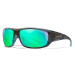 Sluneční brýle Wiley X® Omega – rámeček Kryptek Neptune™, Captivate™ zelené polarizované mirror 