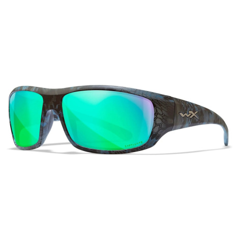 Sluneční brýle Wiley X® Omega – rámeček Kryptek Neptune™, Captivate™ zelené polarizované mirror 