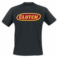 Clutch Logo Tričko černá