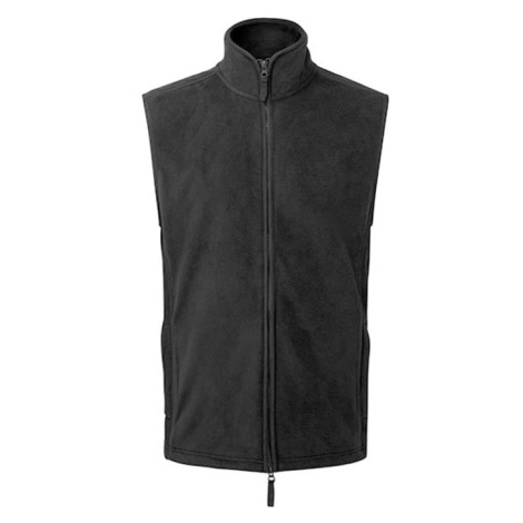 Premier Workwear Artisan Pánská fleecová vesta PR803 Black (ca. Pantone Black C)