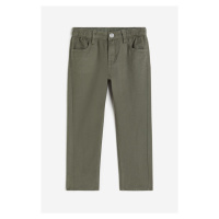 H & M - Kalhoty Relaxed Tapered Fit - zelená