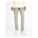 Světle zelené pánské kalhoty Celio Tohenri