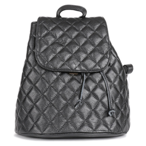 Černý kožený batoh Sofena