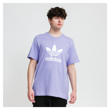 adidas Originals Trefoil Tee fialové