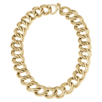 BREIL Výrazný pozlacený náhrdelník Hyper TJ3043