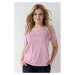 Modalové tričko s krátkým rukávem Con-ta 440/6961 - barva:CON289/staro-růžová
