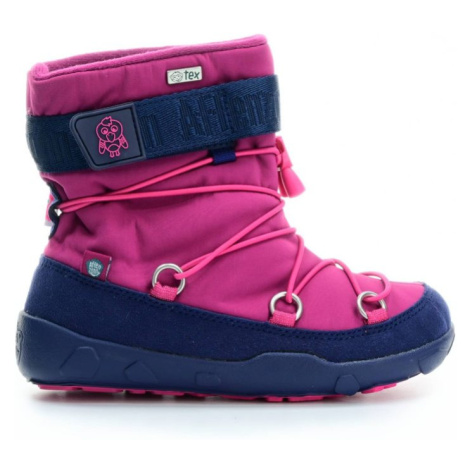 Affenzahn SNOWY WITTY VEGAN SNOWBOOT FLAMINGO Pink | Dětské zimní zateplené barefoot boty