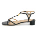 Lauren Ralph Lauren FALLON-SANDALS-FLAT SANDAL Černá