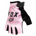 Dámské cyklistické rukavice Fox Womens Ranger Gel Short růžové
