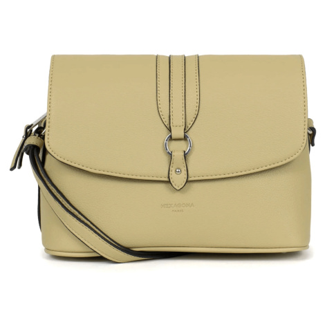 Dámská crossbody kabelka Hexagona Astrid - zeleno-žlutá