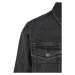 Oversized Denim Jacket - black stone washed