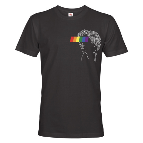 Pánské tričko s potiskem umění a LGBT - tričko na podporu komunity BezvaTriko