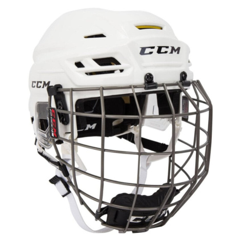 CCM Tacks 310 Combo SR Bílá Hokejová helma