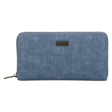 Trendová dámská koženková peněženka Sonu, tmavě modrá Coveri