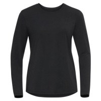 Odlo T-SHIRT CREW NECK L/S HALDEN Dámské triko s dlouhým rukávem, černá, velikost
