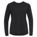 Odlo T-SHIRT CREW NECK L/S HALDEN Dámské triko s dlouhým rukávem, černá, velikost