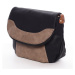 Dámská crossbody Baina, černá-camel