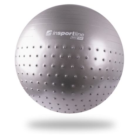 Gymnastický míč inSPORTline Relax Ball 75 cm šedá