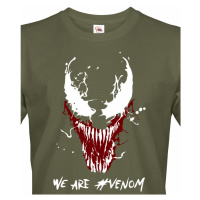 Pánské tričko s potiskem Venom od Marvel - ideální dárek pro fanoušky