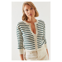 Bianco Lucci Striped Sweater