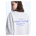 LC Waikiki Women's Crew Neck Vincent Van Gogh Printed Long Sleeve Oversize Sweatshirt