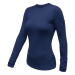 SENSOR MERINO ACTIVE dámské triko dl.rukáv deep blue