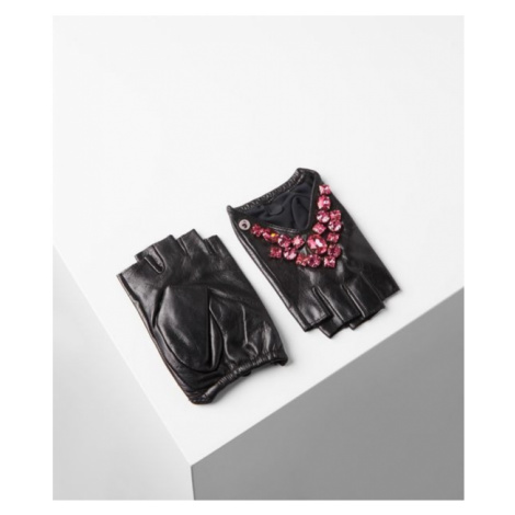 Rukavice Karl Lagerfeld K/Geostone Triangle Glove - Různobarevná