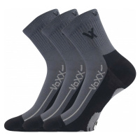 Voxx Barefootan Unisex sportovní ponožky - 3 páry BM000003213100100686 tmavě šedá