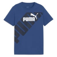 Puma PUMA POWER GRAPHIC TEE B Modrá