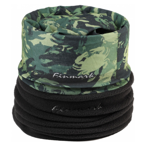 Finmark Multifunkční šátek s flísem FSW-918 Černá UNI