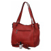Dámská módní kabelka červená - FLORA&CO Pierryes červená