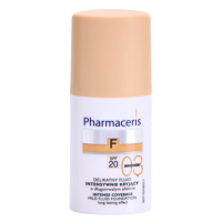 Pharmaceris F-Fluid Foundation intenzivně krycí make-up s dlouhotrvajícím efektem SPF 20 odstín 