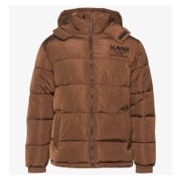 Zimní Bunda Karl Kani Retro Hooded Puffer Jacket brown