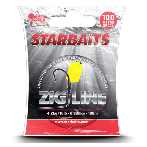Starbaits Starbait Vlasec Zig Line 100m Varianta: Průměr 0,23 mm Nosnost 4,2 kg