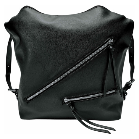 Velká černá kabelka a batoh v jednom Tapple
