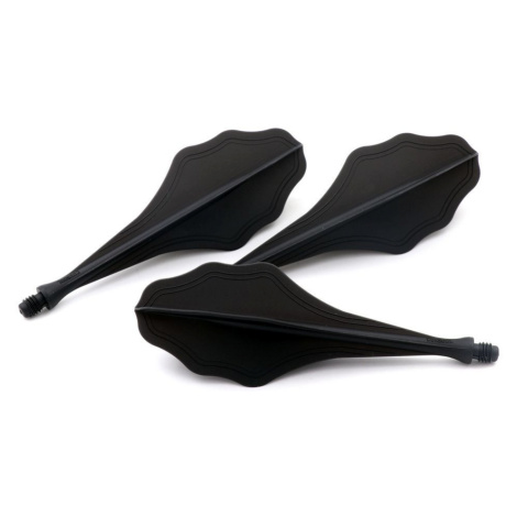 Letky na šipky Cuesoul TRAJ AK8 Cloud tvar, černé